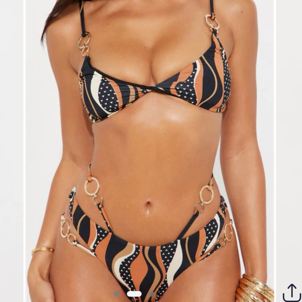 patterned bikini - Picture 2 of 4